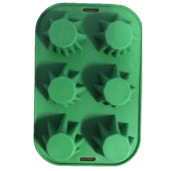 Stonerware Silicone Marijuana Leaf Baking Pan 6 Pc Goodies KitchenGnu Bakeware - Picture 12 of 12